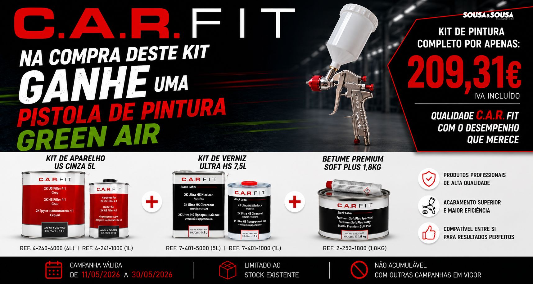 Campanha Especial CARFIT – Não perca!