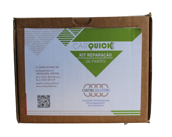 KIT VERNIZ P/REPARACOES DE FAROIS