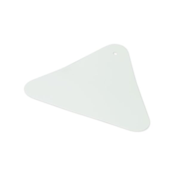 ESPATULA TRIANGULAR DE PLASTICO